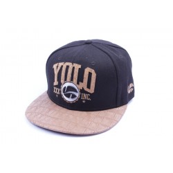 Snapback Landtaylor Noir et Sable ANCIENNES COLLECTIONS divers