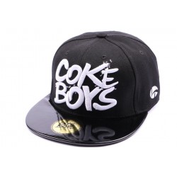 Snapback Coke Boys Noir visière vinyle noir ANCIENNES COLLECTIONS divers