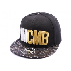 Snapback YMCMB Noir avec visière écailles ANCIENNES COLLECTIONS divers