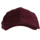 Casquette Cuir Rouge Bordeaux Daim Suedine Classe Reglable Kilro CASQUETTES Léon montane