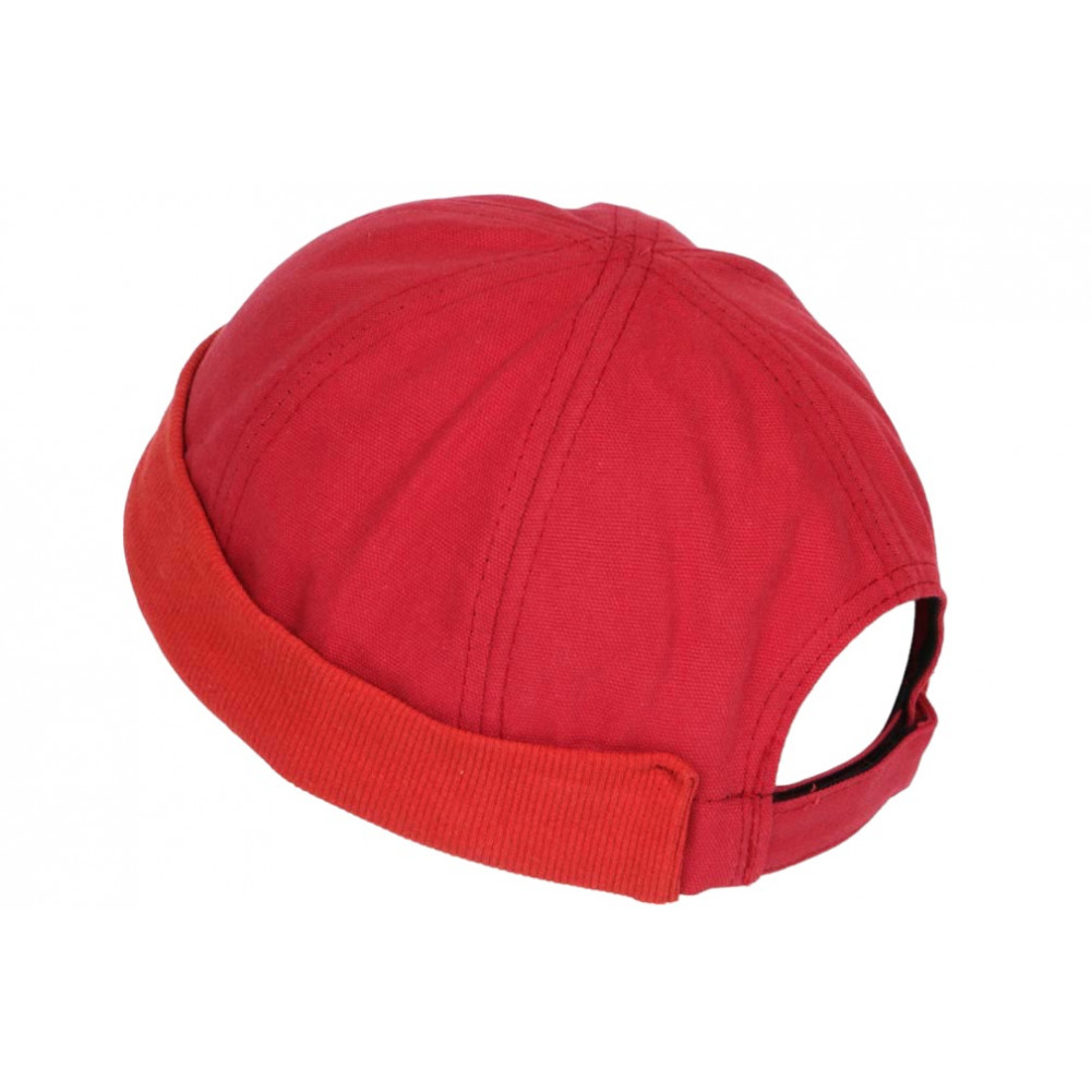 ⇒ Miki marin / Bonnet docker rouge Triskell - Calotte Taille unique