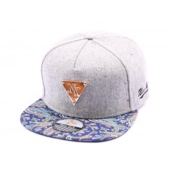 Snapback NY Grise visière imprimée ANCIENNES COLLECTIONS divers