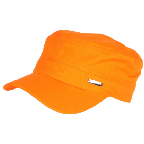 Casquette Militaire Orange Fashion Army en Coton Tendance Clyff CASQUETTES Léon montane