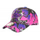 Casquette NY Rose et Violette Originale Fashion Streetwear Baseball Larsy CASQUETTES Hip Hop Honour