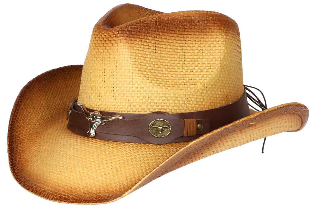 Chapeau Cowboy homme femme Western chapeau country marron livre 48h