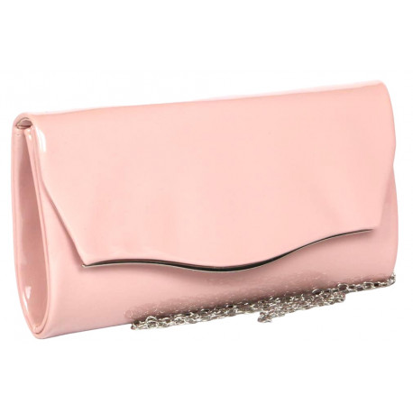 Pochette Femme Rose Vernis Mariage Minaudiere Classe Egla Pochette cérémonie Nyls Création