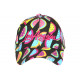 Casquette Los Angeles Noire et Rose Originale Tropicale Fruitus CASQUETTES Hip Hop Honour