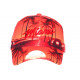 Casquette Miami Orange Palmiers Fashion Sunrise Baseball CASQUETTES Hip Hop Honour