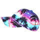 Casquette Enfant Bleue et Violette Miami Sunshine 7 a 11 ans Casquette Enfant Hip Hop Honour