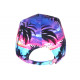 Casquette Enfant Bleue et Violette Miami Sunshine 7 a 11 ans Casquette Enfant Hip Hop Honour