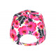 Casquette Enfant Rose et Blanche Miami a Fleurs Bali 7 a 11 ans Casquette Enfant Hip Hop Honour