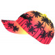 Casquette Miami Rouge et Jaune Fashion Tropical Sunrise Baseball CASQUETTES Hip Hop Honour