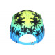 Casquette Miami Bleue et Jaune Fashion Tropical Sunrise Baseball CASQUETTES Hip Hop Honour