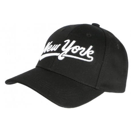 Casquette Enfant Noire Retro NY Blanc Baseball Bronxya 7 a 11 ans Casquette Enfant Hip Hop Honour