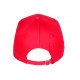 Casquette Enfant Rouge NY Vintage en Coton Bronxya 7 a 11 ans Casquette Enfant Hip Hop Honour