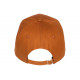 Casquette ICON Marron Patch Dore Cuir Streetwear Baseball Luzza CASQUETTES Hip Hop Honour