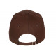 Casquette ICON Chocolat Patch Dore Cuir Streetwear Baseball Luzza CASQUETTES Hip Hop Honour