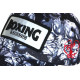 Casquette Boxing Noire et Grise Patch Reflect Streetwear Baseball CASQUETTES Nyls Création