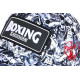 Casquette Boxing Blanche et Noire Patch Reflect Streetwear Baseball CASQUETTES Nyls Création