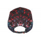 Casquette Enfant Rouge et Noire Cosmos NY Baseball Rorak 7 a 11 ans Casquette Enfant Hip Hop Honour