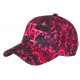 Casquette NY Rose et Noire City Cosmos Rorak Baseball CASQUETTES Hip Hop Honour