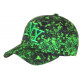 Casquette Enfant Verte et Noire Cosmos NY Baseball Rorak 7 a 11 ans Casquette Enfant Hip Hop Honour