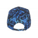 Casquette NY Bleue et Noire City Cosmos Rorak Baseball CASQUETTES Hip Hop Honour