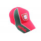 Casquette Strapback Portugal verte et rouge CASQUETTES PAYS