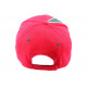 Casquette Strapback Portugal verte et rouge CASQUETTES PAYS