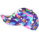 Casquette Enfant Flamants Roses Violette NY Baseball de 7 a 11 ans Casquette Enfant Hip Hop Honour