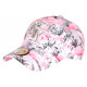 Casquette Enfant Flamants Roses Grise NY Baseball de 7 a 11 ans Casquette Enfant Hip Hop Honour