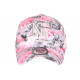 Casquette Enfant Flamants Roses Grise NY Baseball de 7 a 11 ans Casquette Enfant Hip Hop Honour