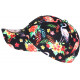 Casquette Enfant Flamants Roses Noire NY Tropicale de 7 a 11 ans Casquette Enfant Hip Hop Honour