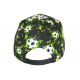 Casquette Enfant Football Verte et Noire NY Baseball de 7 a 11 ans Casquette Enfant Hip Hop Honour