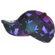 Casquette NY Violette et Noire Streetwear Originale Baseball Badyx CASQUETTES Hip Hop Honour