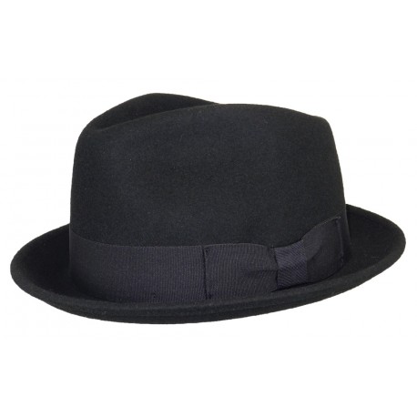 Chapeau Feutre Herman Lord Noir uni ANCIENNES COLLECTIONS divers