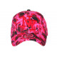 Casquette NY Rose Fluo et Noire Tendance Baseball Spydder CASQUETTES Hip Hop Honour