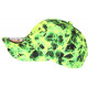 Casquette NY Vert Fluo et Noire Tendance Fashion Baseball Spydder CASQUETTES Hip Hop Honour