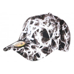 Casquette NY Blanche et Noire Tendance Fashion Baseball Spydder CASQUETTES Hip Hop Honour