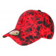 Casquette Enfant Rouge Noire Fashion Spydder NY Baseball 7 a 12 ans Casquette Enfant Hip Hop Honour