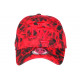 Casquette Enfant Rouge Noire Fashion Spydder NY Baseball 7 a 12 ans Casquette Enfant Hip Hop Honour