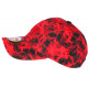 Casquette Enfant Rouge Noire Fashion Spydder NY Baseball 7 a 12 ans Casquette Enfant Hip Hop Honour