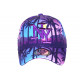 Casquette NY Violette Bleue Tropicale Palmiers Copaka Baseball CASQUETTES Hip Hop Honour