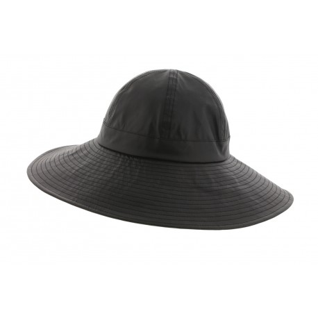 Chapeau pluie Herman Livia imperméable noir ANCIENNES COLLECTIONS divers