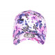 Casquette NY Violette Fleurs Exotiques Tropicale Baseball Bali CASQUETTES Hip Hop Honour