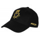 Casquette Noire et Doree Strass Coeur Couronne Coton Baseball Fresh CASQUETTES FRESH