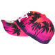 Casquette NY Rose et Orange Palmiers Print Tropical Bora Baseball CASQUETTES Hip Hop Honour