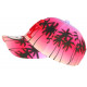 Casquette NY Rose et Noire Palmiers Look Tropical Bora Baseball CASQUETTES Hip Hop Honour