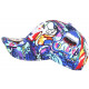 Casquette NY Requin Bleue et Blanche Cartoon Baseball Wild CASQUETTES Hip Hop Honour