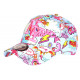 Casquette Enfant Rose et Bleue Print Comics Boum NY 7 a 11 ans Casquette Enfant Hip Hop Honour